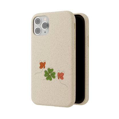 Lucky Biodegradable Bamboo Phone Case