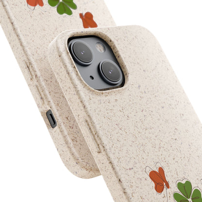 Lucky Biodegradable Bamboo Phone Case