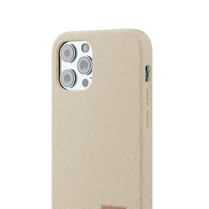 Timbre Menthe Poivrée Coque de Téléphone en Bambou Biodégradable