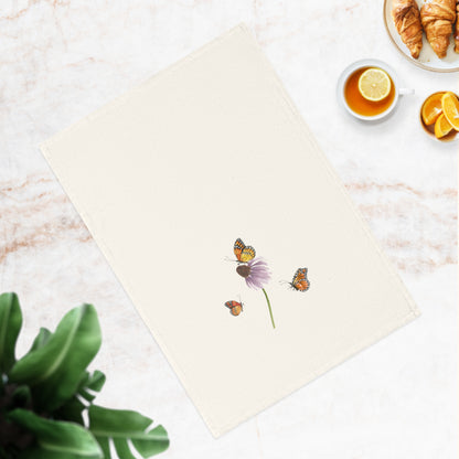 Echinacea Organic Cotton Tea Towel