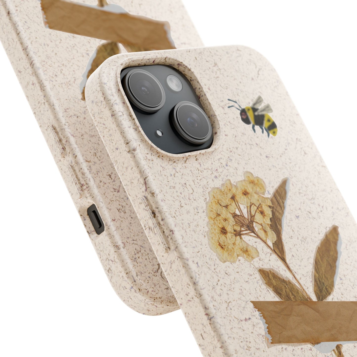 Beehive Biodegradable Bamboo Phone Case