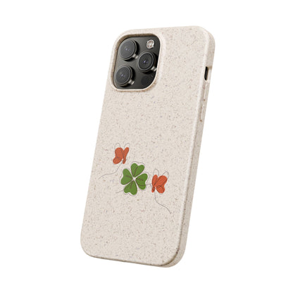 Lucky Biodegradable Bamboo Phone Case