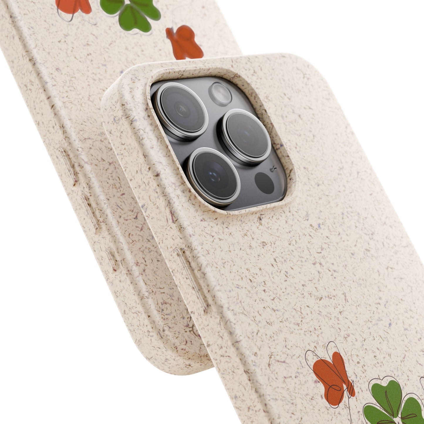 Lucky Biodegradable Bamboo Phone Case